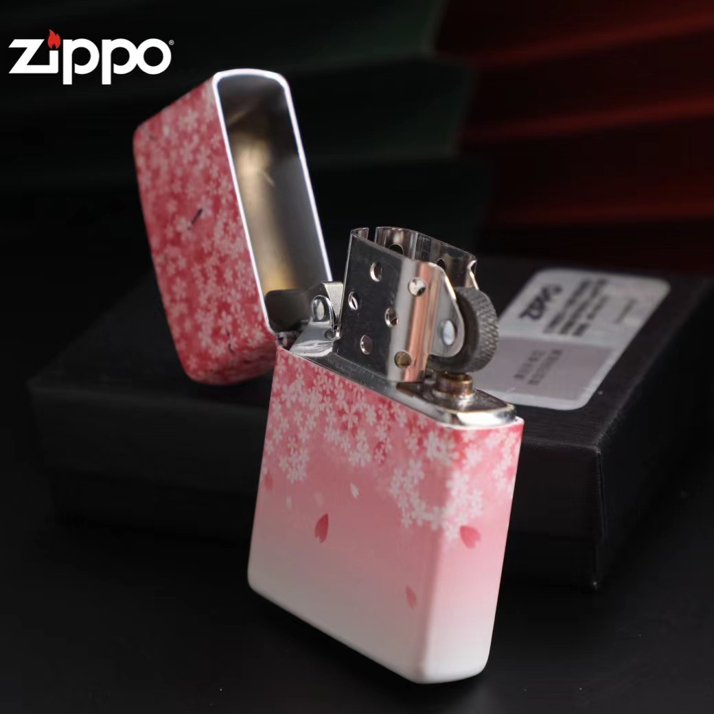 zippo芝宝zopo打火机zop正版ziop煤油zioop防风zip限量zp夜光樱花 - 图2