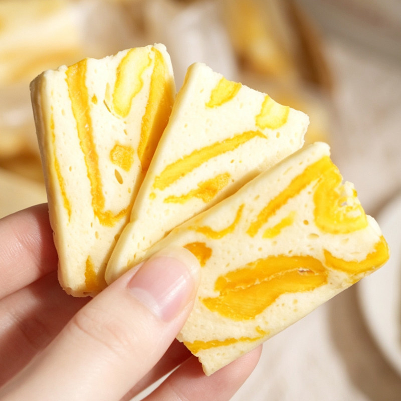 对对猴芒果奶糕软糕传统糕点芒果干软糯糖奶芙乳酪果脯网红小零食