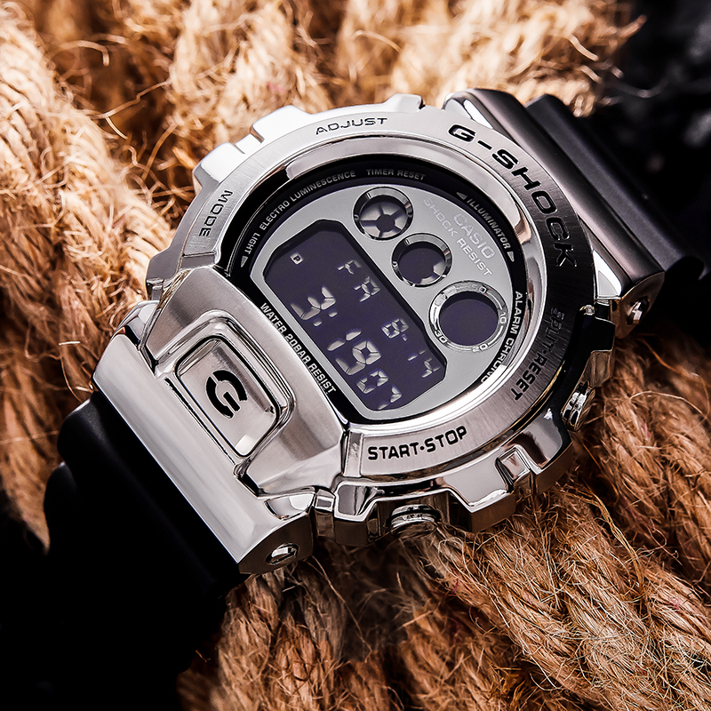 Casio卡西欧手表男G-SHOCK时尚防水多功能运动男表GM-6900 - 图0
