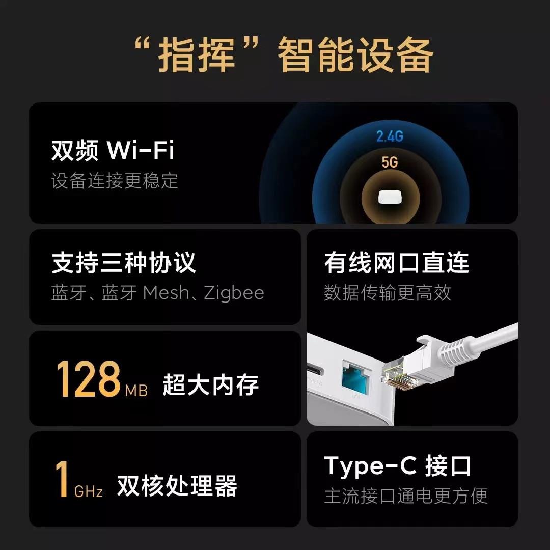 小米智能多模网关2 家居设备远程控制多功能wifi蓝牙断网可用 - 图1