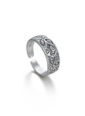 动漫咒术回战戒指两面宿傩眼睛恶魔之眼cos复古潮男饰品