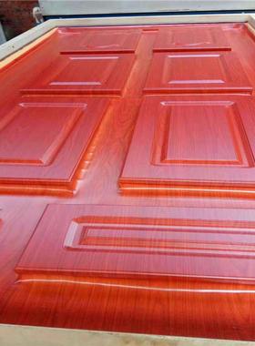 双工位曲面凹凸免漆门板吸膜机高低压免拉手衣柜门真空吸塑机