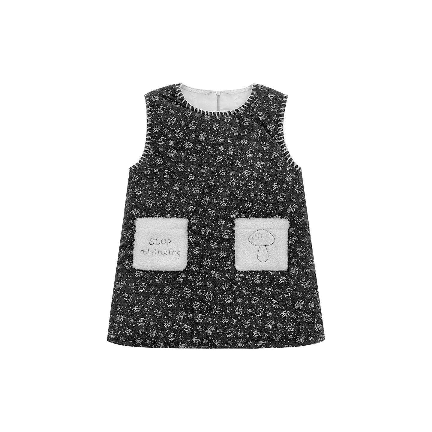 维木童装女童连衣裙冬装加厚保暖洋气儿童背心裙一岁婴儿女宝裙子,淘宝优惠券,粉丝福利购,淘宝优惠卷