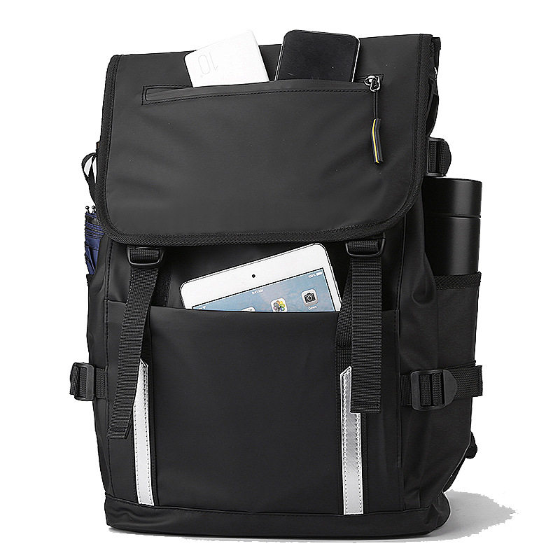 双肩包男士高级感商务休闲户外旅行背包电脑包防水大学生书包,淘宝优惠券,粉丝福利购,淘宝优惠卷