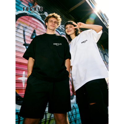 FOGRIO潮牌纯棉休闲宽松短袖