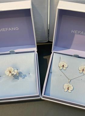 何方陈都灵何方蝴蝶兰锁骨链国风