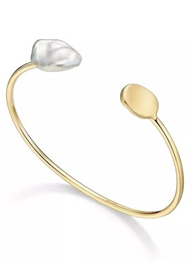 花瓣珍珠手镯女优雅轻奢玫瑰