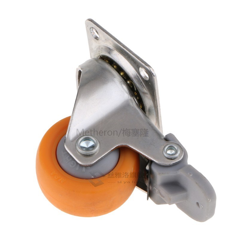 网红15inch Industrial Swivel Caster Wheels 25kg Capacity Hea - 图2