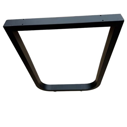 黑色吧台腿餐台脚书桌单边支撑脚橱柜腿台架支架铁艺可调节定 制 - 图3