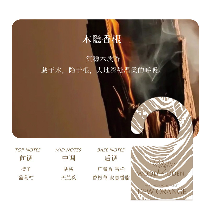 【直播间专享】Deworange露橘悬挂香薰片车载香片,淘宝优惠券,粉丝福利购,淘宝优惠卷