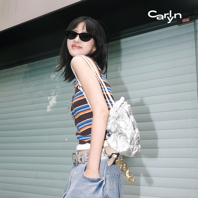 Carlyn MINI CLOVER BACKPACK韩国经典设计云朵手提轻便双肩包