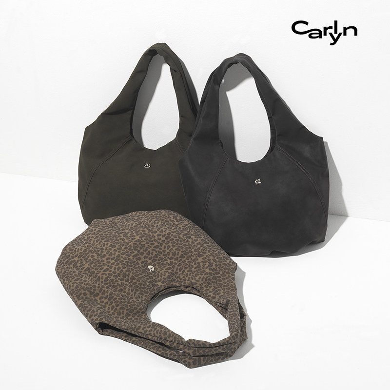 Carlyn MONDE M新年礼物韩国秋冬休闲手提腋下包豹纹hobo流浪包,淘宝优惠券,粉丝福利购,淘宝优惠卷