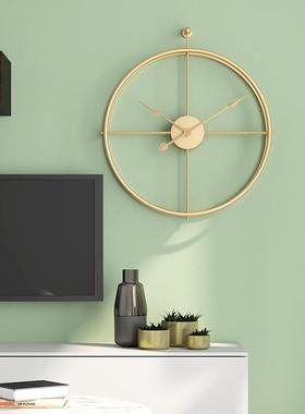 欧式钟表挂钟客厅个性创意时尚现代简约大气时钟艺术家用卧室挂表