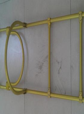 电力检修1.4M铝合金单线软梯头高压线路软梯头单线飞车梯