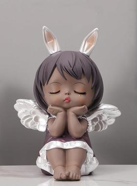 安妮宝贝存钱罐女孩可存取特大号储蓄罐客厅摆件七夕节礼物送女友