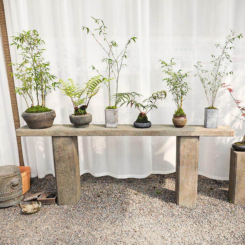 水磨坊中式庭院花园盆景置物架阳台花架户外露台布置造景装饰摆饰,淘宝优惠券,粉丝福利购,淘宝优惠卷