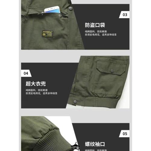 纯棉耐磨工作服套装男劳保服秋冬季电焊工服防烫建筑工地工装电工