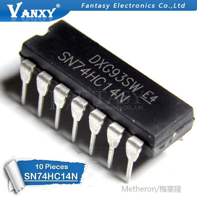 极速10PCS SN74HC14N DIP-14 SN74HC14 DIP 74HC14N DIP14 74HC14 - 图0