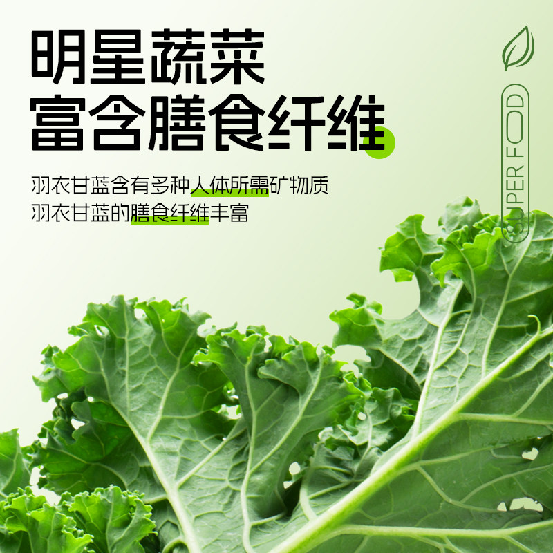 邮政农品羽衣甘蓝奇亚籽豆浆粉蔬菜青汁代餐粉健身饱腹膳食纤维 - 图0