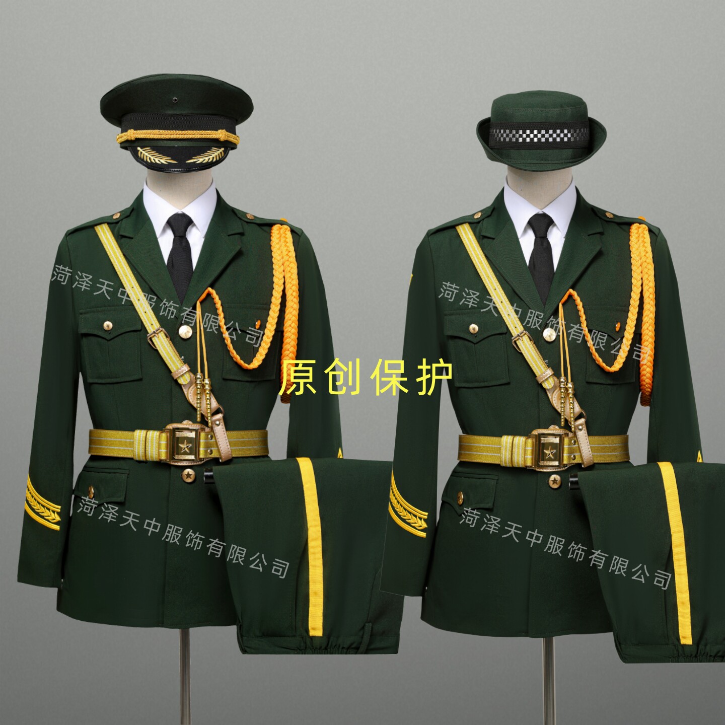 国旗班仪仗队服装升旗手衣服国旗护卫队礼服升旗仪式舞台表演套装