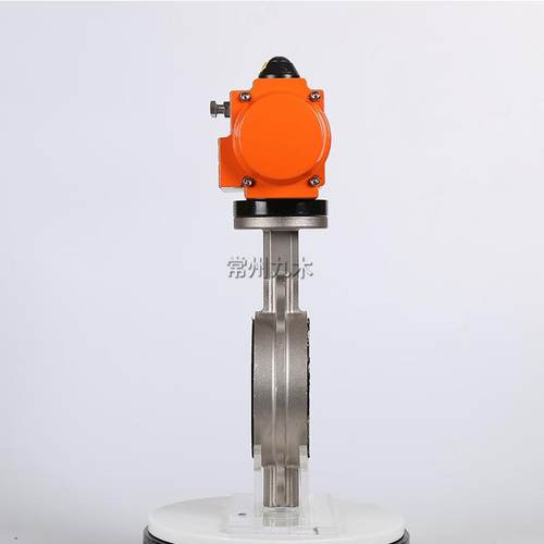 气动蝶阀D671F-16P气动不锈钢蝶阀气动304蝶阀气动四氟蝶阀气动 - 图1