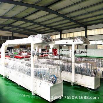 Louver Great Wall Grille Panel Edge Laminating Machine Multifunctional Line Wrapping Machine Hot Melt Adhesive Laminating Machine