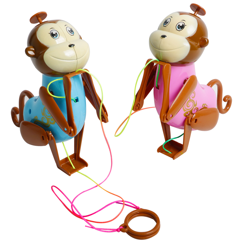 会爬绳小猴子趣味拉线向上爬绳儿童宝宝亲子互动玩具 - 图3