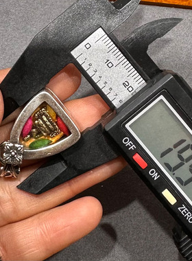 藏传老铜嘎乌盒唐卡吊坠内供师佛DIY手工挂坠藏式盒子文玩饰品