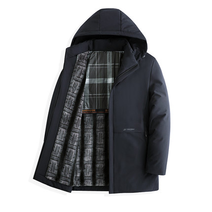 红蜻蜓爸爸冬装可拆棉服加绒加厚