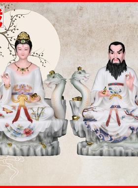 胡家掌堂教主胡娘娘胡天霸摆件