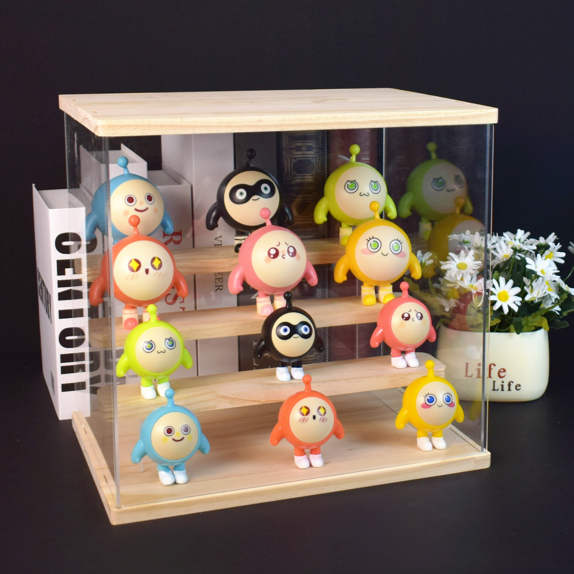 蛋仔派对手办蛋仔派对手办盲盒公仔游戏周边桌面摆件生日礼物男孩女孩奖励礼物