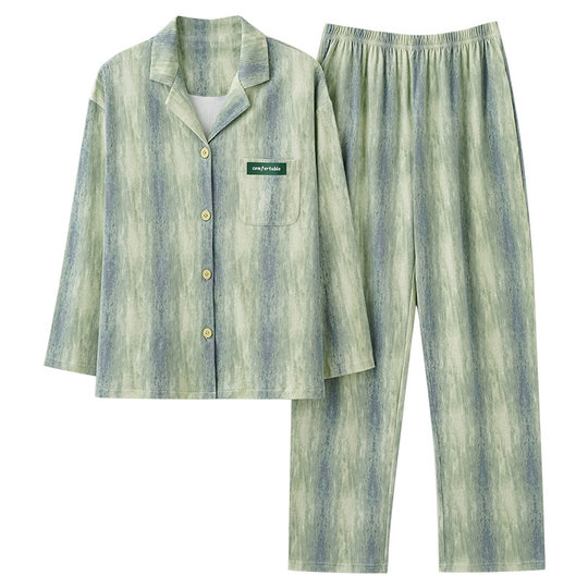 Pijamas de algodón a rayas, tienda insignia de la marca Catman para hombre y mujer