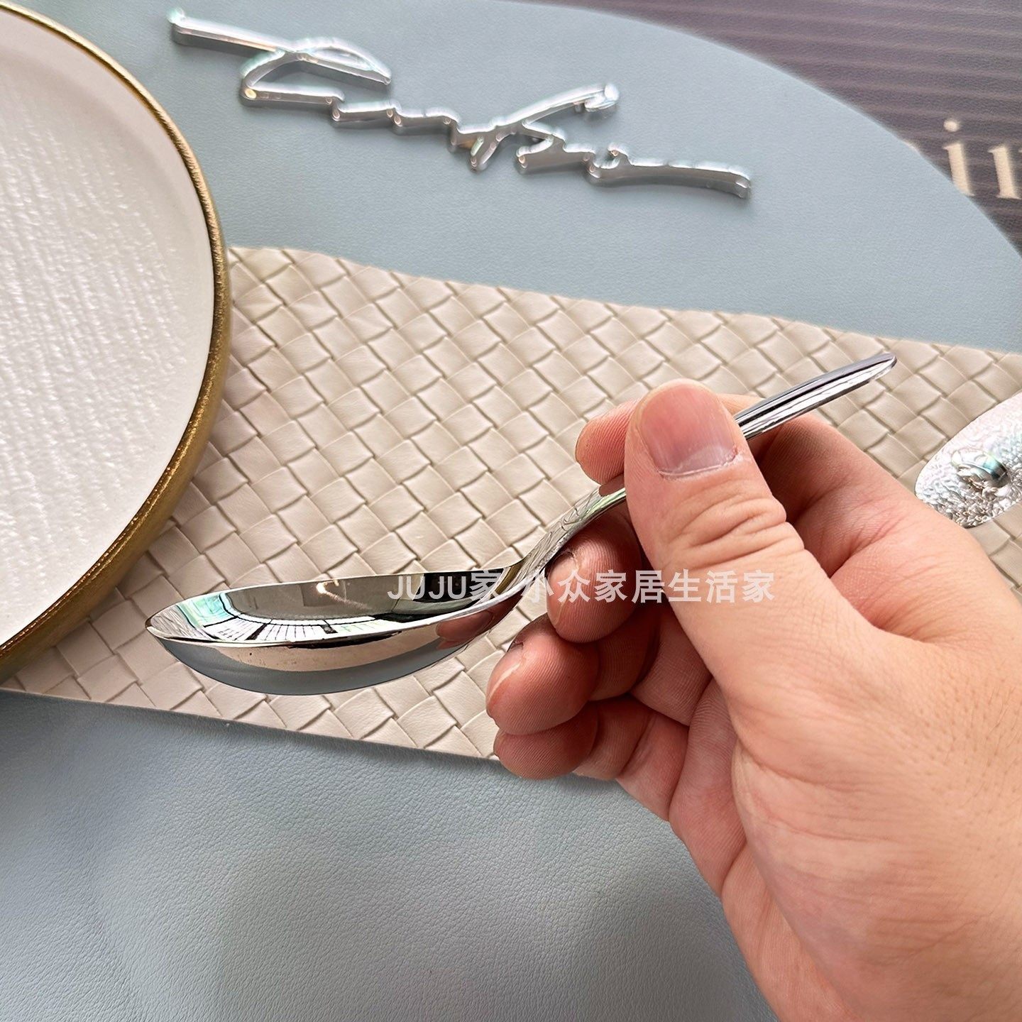 304不锈钢加厚茶叶勺子茶匙舀茶分茶短柄咖啡勺家用小勺甜品挖勺,淘宝优惠券,粉丝福利购,淘宝优惠卷