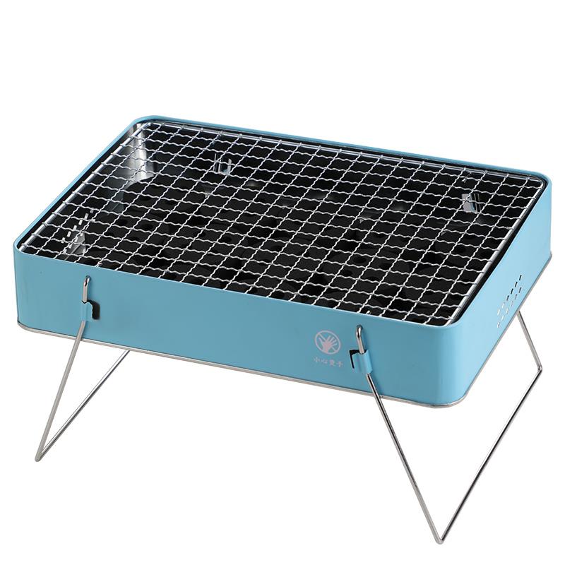 Zibo barbecue stove disposable barbecue outdoor barbecue camping portable charcoal stove household charcoal grill