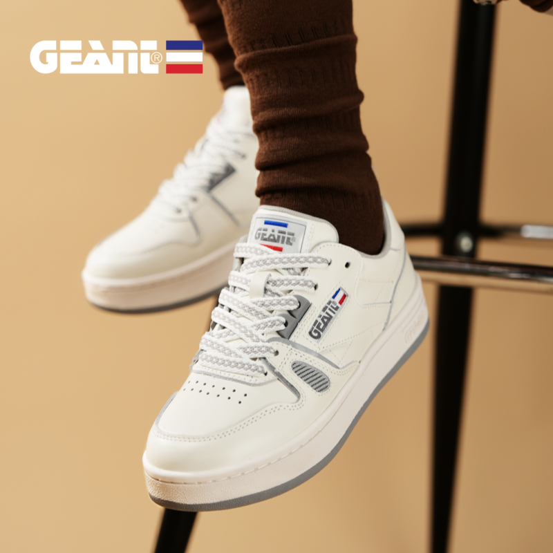 【断码真皮清仓】【经典87】男士经典款复古小白鞋舒适旅游鞋,淘宝优惠券,粉丝福利购,淘宝优惠卷