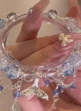 「西域圣女 」苗疆异域铃铛流苏手链多层新中式汉服配饰中国风女