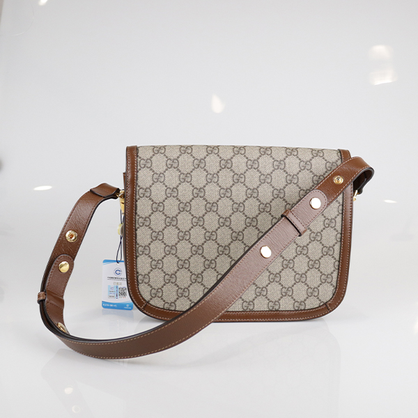 Second-hand GUCCI Gucci brown shoulder bag