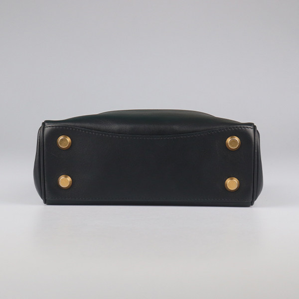 中古9新BALENCIAGA(巴黎世家)RODEO黑色光滑牛皮迷你单肩包,淘宝优惠券,粉丝福利购,淘宝优惠卷