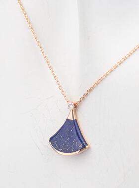 中古95新BVLGARI宝格丽DIVAS' DREAM项链750玫瑰金415-445cm