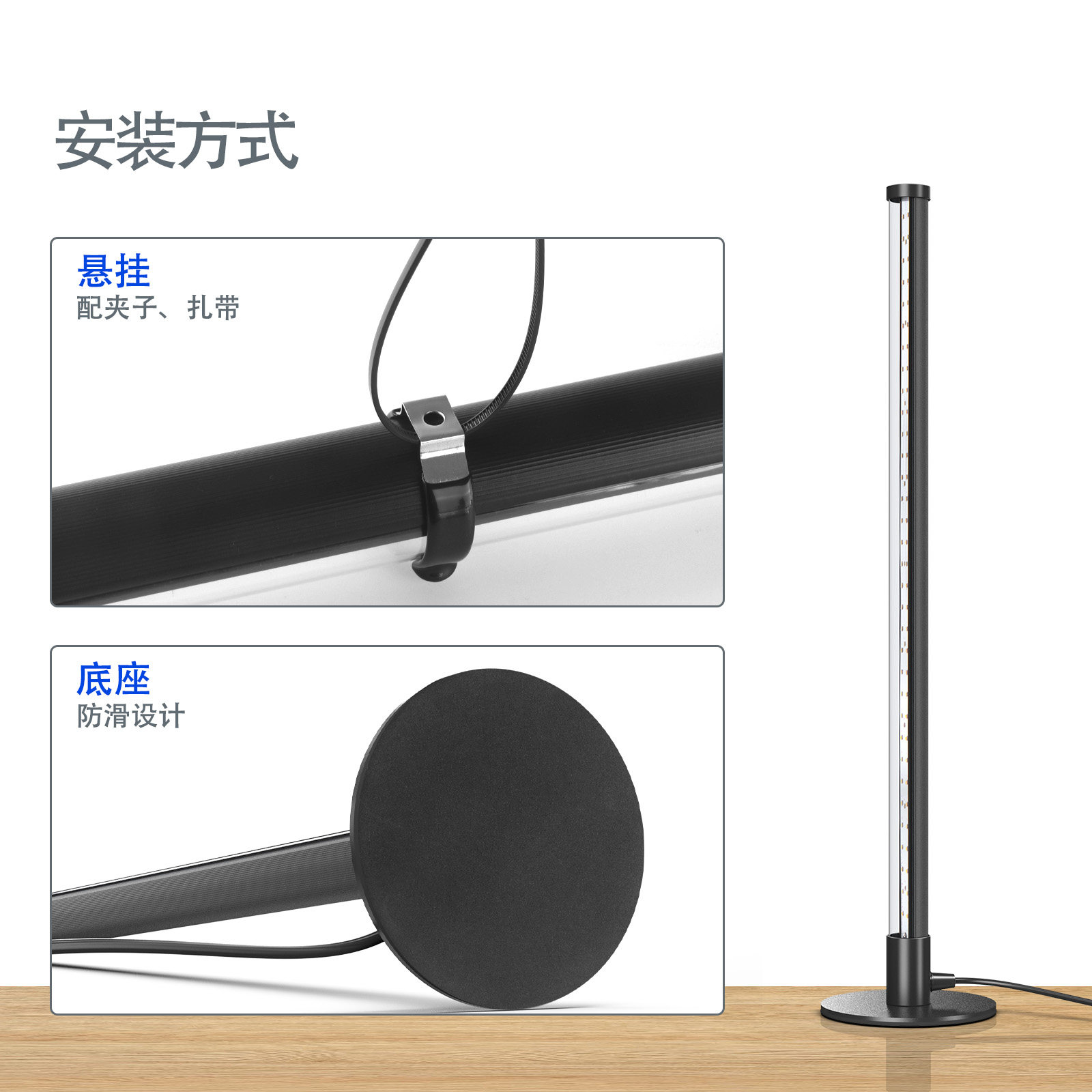 Barrina佰利纳桌面植物全光谱补光灯侧发光仿太阳热植室内生长灯,淘宝优惠券,粉丝福利购,淘宝优惠卷