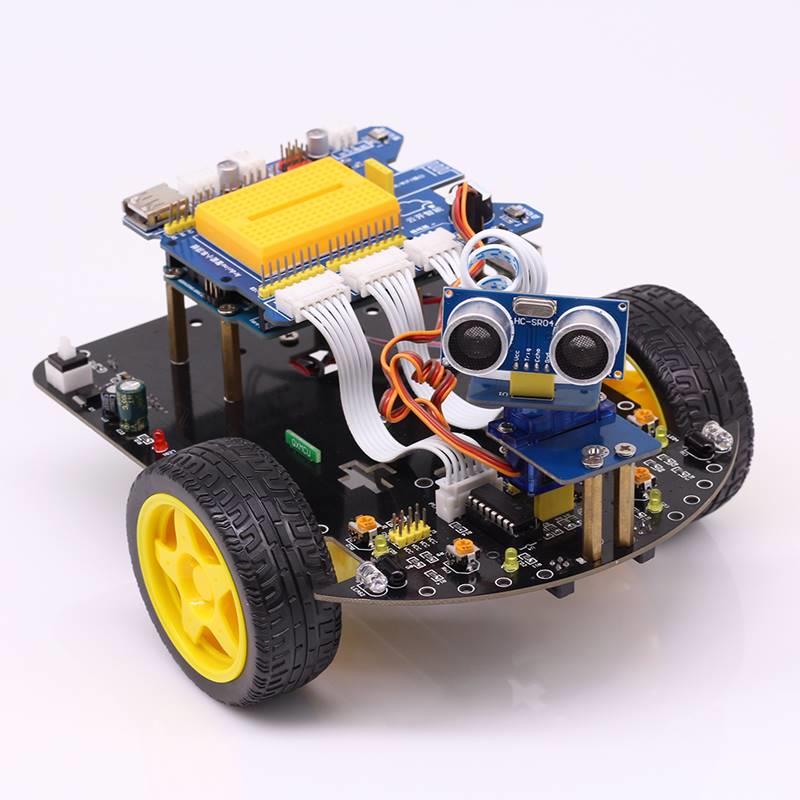 arduino智能小车scratch3编程机器人Mind+智能车循迹避障蓝牙wifi - 图3