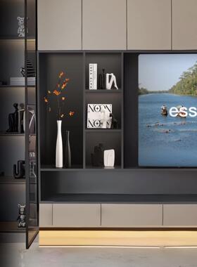 2025新款电视柜装饰摆件客厅轻奢高档花瓶高级感乔迁礼物