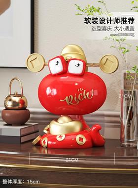蛇年摆件2025生肖蛇吉祥物公仔客厅玄关桌面家居装饰春节开业礼物