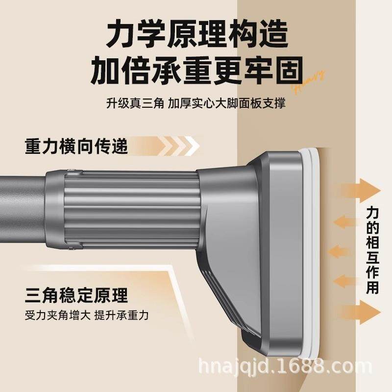 免打孔伸缩晾衣杆衣柜撑杆阳台卫生间免钉支撑架家用浴帘杆晾衣架,淘宝优惠券,粉丝福利购,淘宝优惠卷