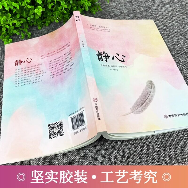 静心书籍战胜焦虑抑郁的心理策略正版放下人生智慧哲学青春成功励志心灵鸡汤正能量治愈系修心修身养性哲理畅销书排行榜成人