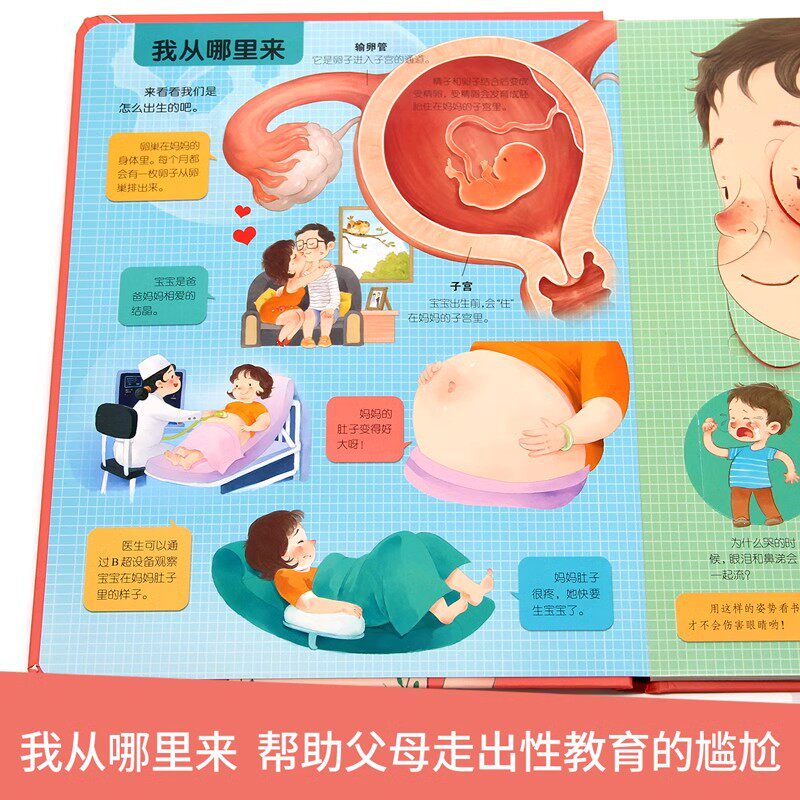 探秘我的身体好玩的3d立体书 揭秘系列儿童翻翻书图解我们的身体人体百科全书宝宝撕不烂儿童绘本性教育早教启蒙小学生科普书籍