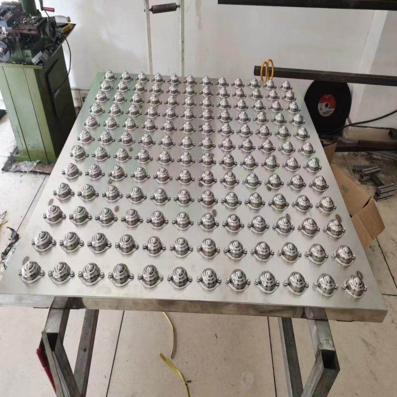 定制万向球输送平台装配线360度牛眼台输送机流水线工装板输送线,淘宝优惠券,粉丝福利购,淘宝优惠卷