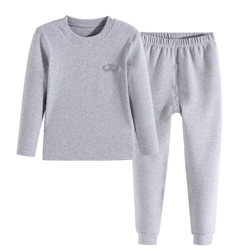 秋冬新款中大童女童男孩圆领棉毛衫秋衣秋裤睡衣内衣套装,淘宝优惠券,粉丝福利购,淘宝优惠卷