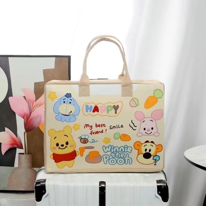 新款毛毡旅行包收纳袋手提包可爱大容量行李包卡通拉杆箱供应链,淘宝优惠券,粉丝福利购,淘宝优惠卷