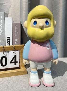 潮玩Farmer bob男友落地大摆件网红小公仔卡通乔迁存钱罐家居客厅